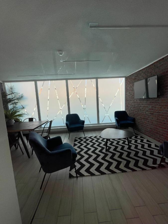 Apartamento En Santiago Centro Cerca De Movistar Arena, Caupolican Exterior foto